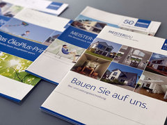 Broschüren und Info-Material von Baumeister-Haus