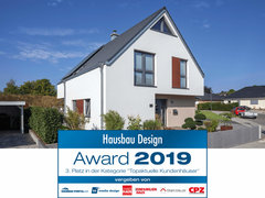 3. Platz für Haus Otten beim Hausbau Design Award 2019