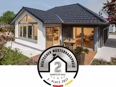 2. Platz für Haus Riedel beim Deutscher Musterhauspreis 2017