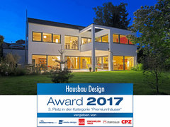 3. Platz für Haus Nolte beim Hausbau Design Award 2017